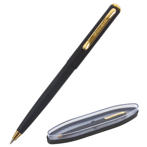 Ручка подарочная шариковая Brauberg Maestro 0,5 мм синяя 143470 цена за 2 шт , 